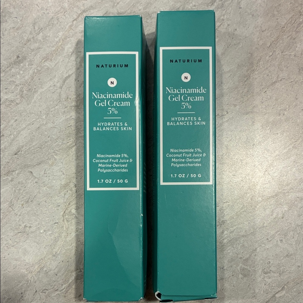 New Set of 2 Naturium Niacinamide Gel Cream